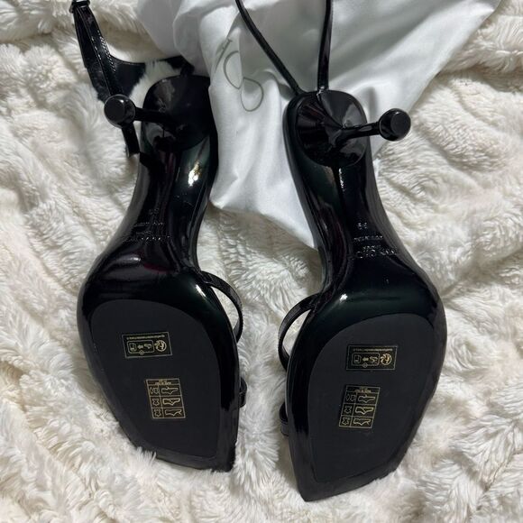 Jimmy Choo Ixia 95 Patent Sandal, Black - Picture 11 of 12